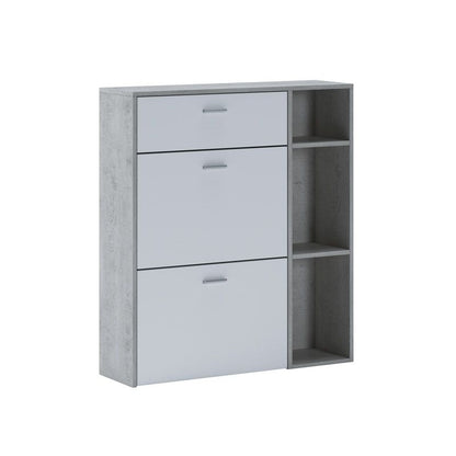 Zapatero Wind Melamina, Gris, 90 X 101,5 X 26_1