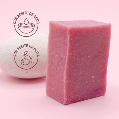 Jabón Natural Rosa Mosqueta Labnatur 100 g | Regenera y Suaviza | Piel con Marcas | Vegano_3