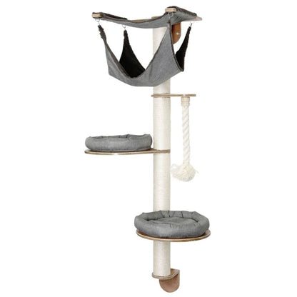 Kerbl Árbol Para Gatos Mural Dolomit 2.0 Tofana Gris 160 Cm 81545_0