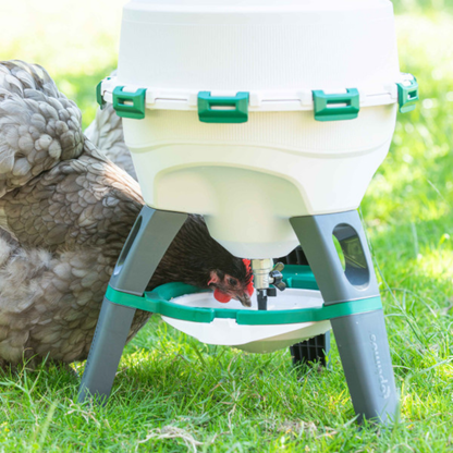 Finca Casarejo Bebedero Sifónico Para Aves Optimus (25l) - Bebedero Con Patas Para Gallinas De Plástico Resistente_1
