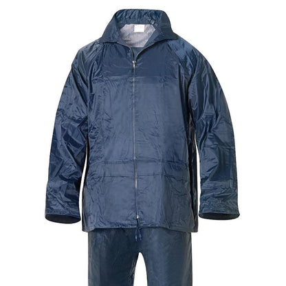 Traje De Agua Impermeable Azul Nylon        Talla 8-xl_1