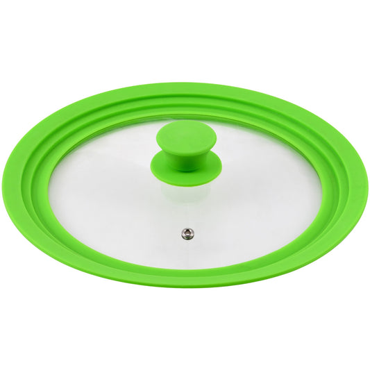 Tapa Universal (24 26 28cm) Cristal Verde, Colección Jolie_0