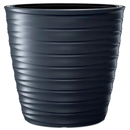 Maceta Freze - Oval 74l., Con Depósito, Dimensiones (mm) 593x393x585, Color Antracita_0