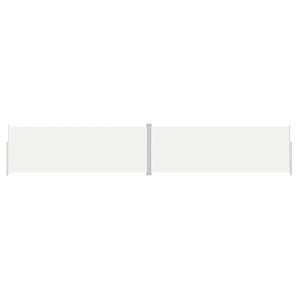 Vidaxl Toldo Lateral Retráctil Crema 220x1200 Cm_0