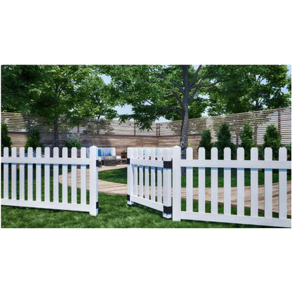 Poste de Valla Pvc modelo ángulo 90 ºC Dioco