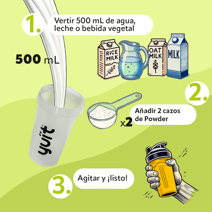 Caribbean Good Luck · Comida completa en polvo: Nutrición equilibrada en segundos. Mezcla, bebe y sigue con tu día._2