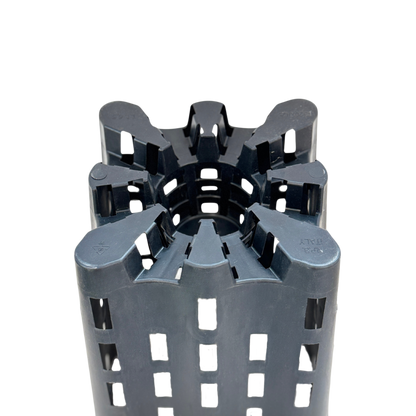 Maceta cuadrada para Raíces Saludables disponible en 6.5 L y 9 L