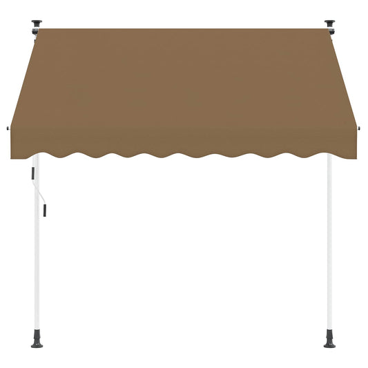 Toldo Retráctil Manual Beige 400 Cm_0