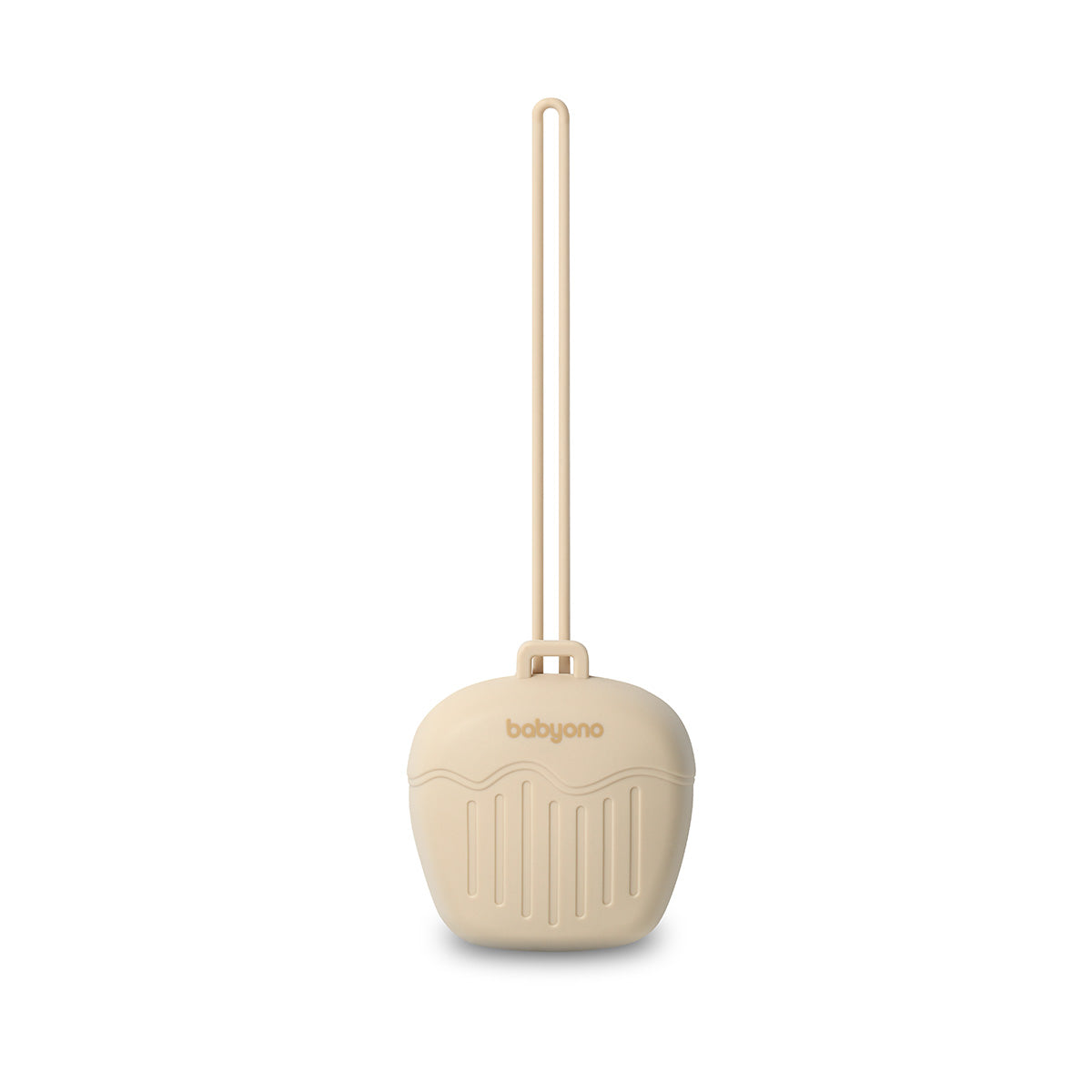 Caja Portachupetes De Silicona Beige_1