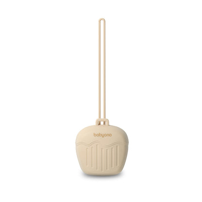 Caja Portachupetes De Silicona Beige_1