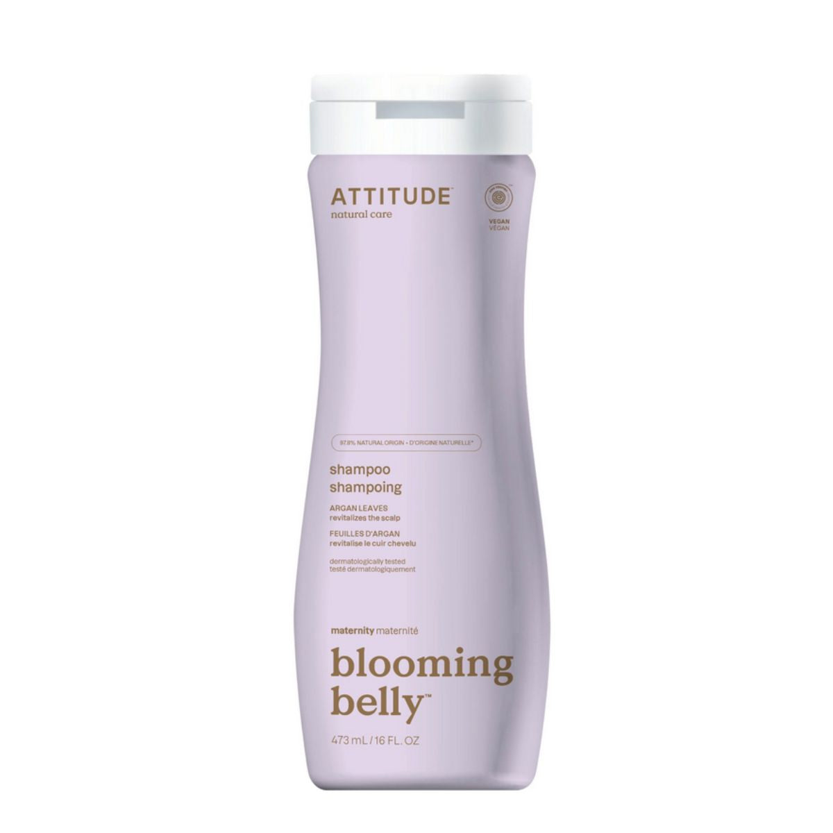 Super leaves maternity Champú - Argán, Attitude, 473mL