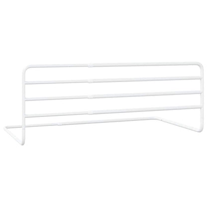 Vidaxl Barandilla De Seguridad Cama Niño Blanco Hierro (76-137)x55 Cm_4