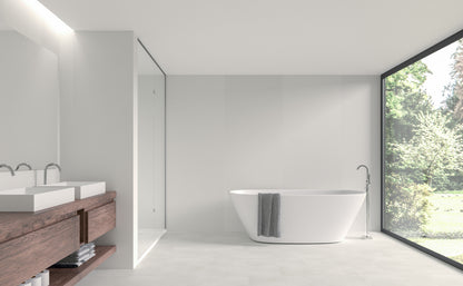 Aqua-step- All In One - Paneles De Pared A Prueba De Agua Y Panel De Sueloe  - Blanco - 6 Paneles (2,34m²)