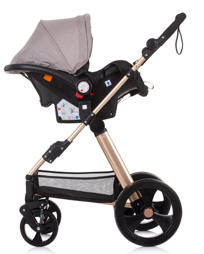 Carrito De Bebé Havana Trío Convertible Hasta 22 Kg Con Bolso Y Mosquitera Sand_4