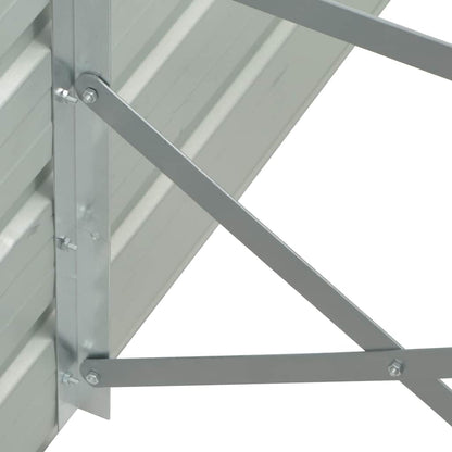 Arriate De Acero Galvanizado Gris Antracita 600x80x45 Cm_5