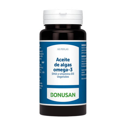 Aceite De Algas Omega-3 Bonusan 60 perlas