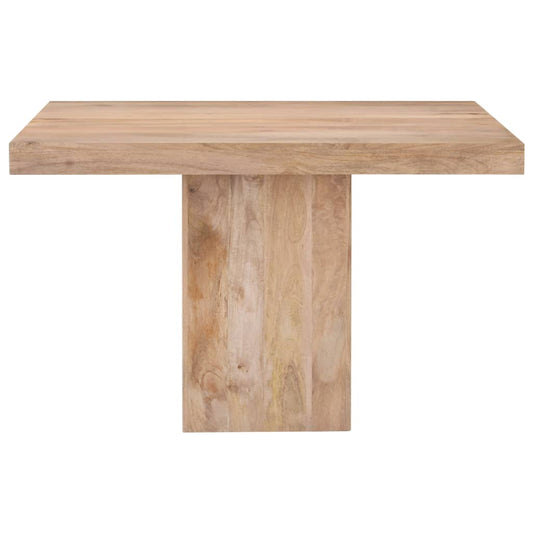 Mesa De Comedor De Madera Maciza De Mango 120x120x77 Cm_0