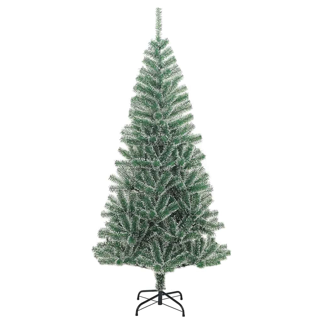 Vidaxl Árbol De Navidad Artificial Con 300 Led Bolas Y Nieve 240 Cm_4