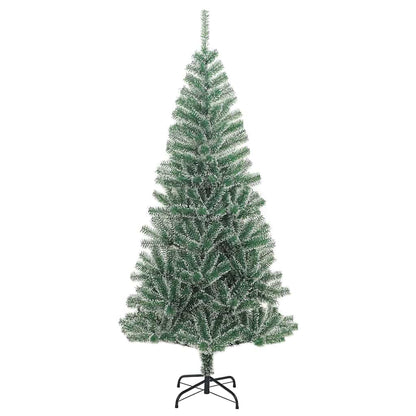 Vidaxl Árbol De Navidad Artificial Con 300 Led Bolas Y Nieve 240 Cm_4