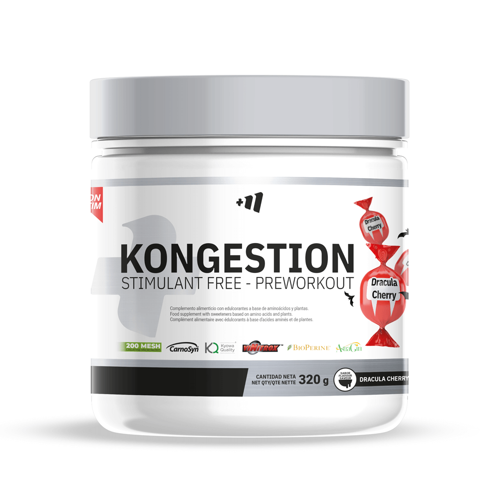 Kongestion Preworkout Sin Estimulantes - 320g - Dracula Cherry - Pre Entrenamiento - Masmusculo_0