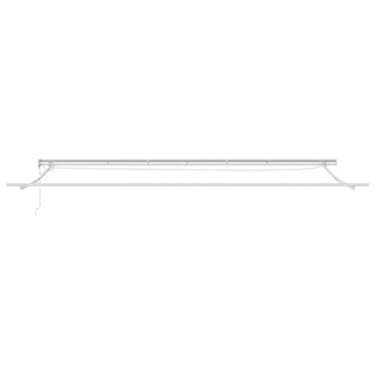 Toldo Retráctil Automático Con Luces Led Burdeos 600x300 Cm_5