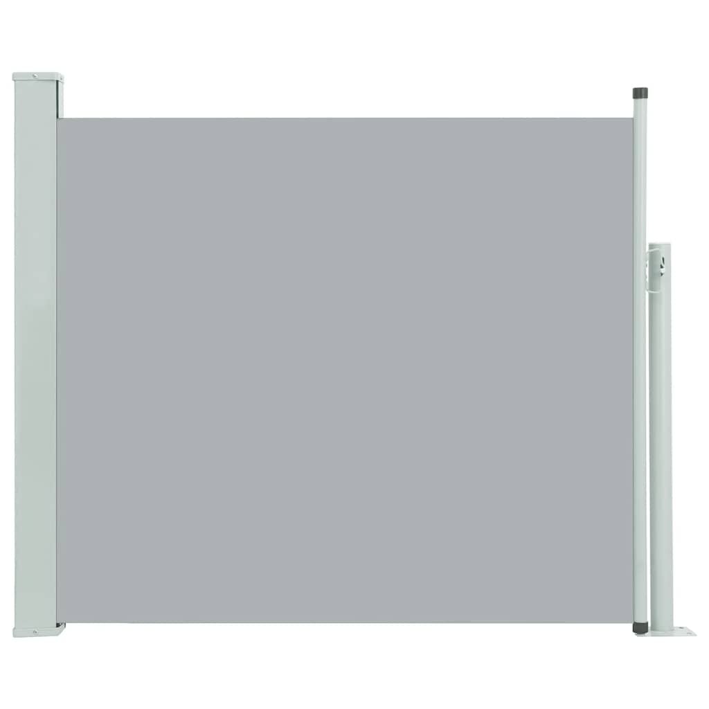 Vidaxl Toldo Lateral Retráctil De Jardín Gris 100x300 Cm_0