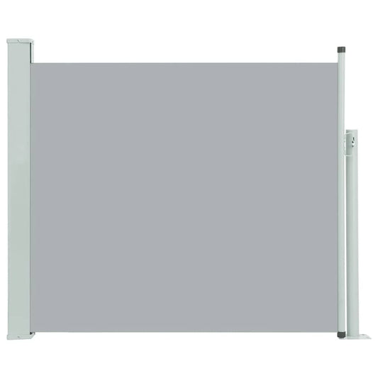 Vidaxl Toldo Lateral Retráctil De Jardín Gris 100x300 Cm_0