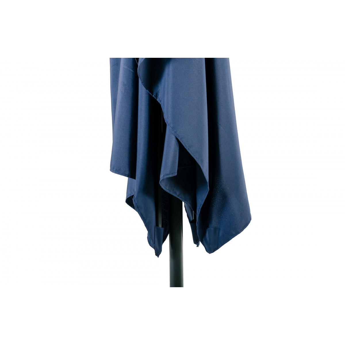 Sombrilla Rectangular Azul 2x3m Aluminio Y Poliéster Con Manivela - Sombrilla Recto - Mobiliario De Jardín_3