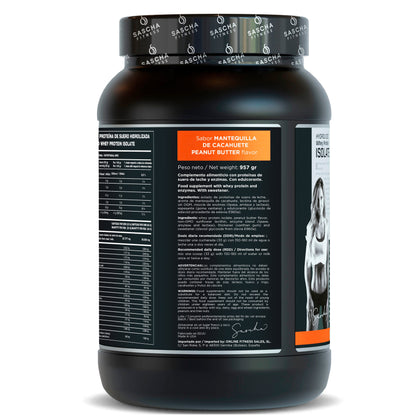 Proteína Whey Sabor Mantequilla De Cacahuete - Sascha Fitness España