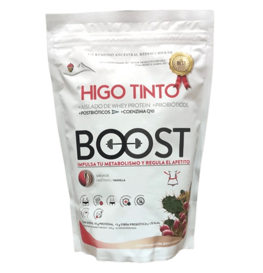 Higo Tinto Boost Vainilla (500 Gramos) – Polvo Energético Natural_0