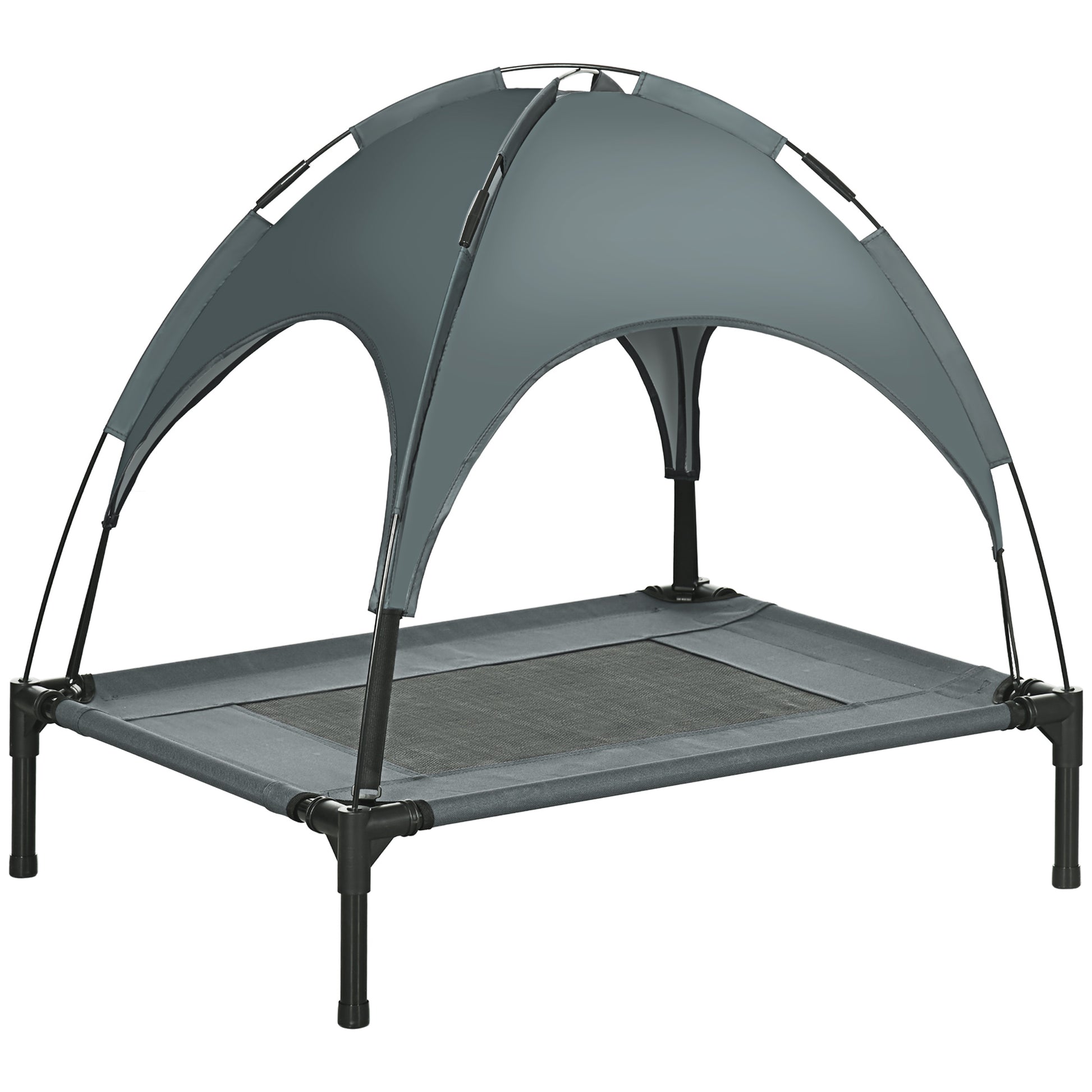 Pawhut Cama Para Mascotas Con Carpa Impermeable Para Perro Gato Exterior_0
