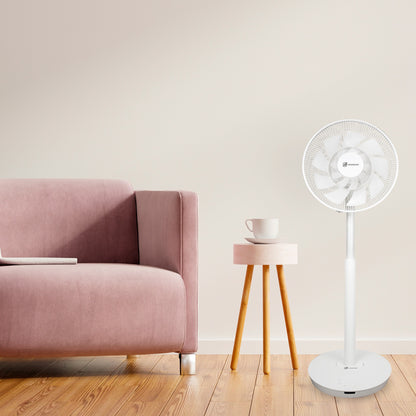 Ventilador De Pie Haverland Hype K24, Tecnología Silenciosa, 25w, 12 Velocidades, Para 34m2_2