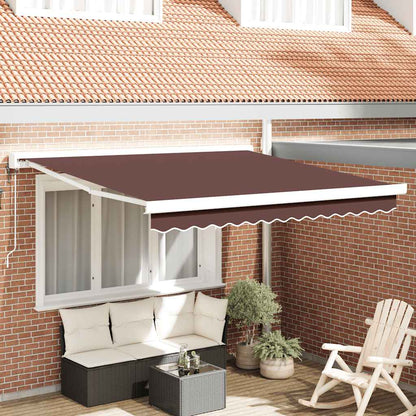 Toldo Retráctil Automático Burdeos 300x250 Cm_1