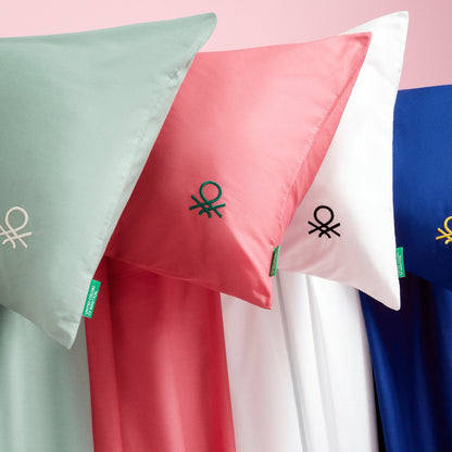 Set 4pzs Sabana Doble: Sabana Plana (240x280cm C/ Dobladillo Simple 5cm) + Sabana Bajera (160x200+40cm Flap) + 2 Funda De Almohada (50x85cm) 100% Alg