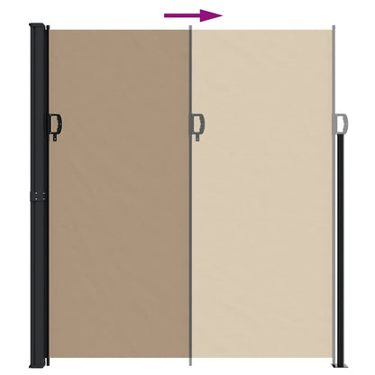 Vidaxl Toldo Lateral Retráctil Gris Taupe 220x600 Cm_4