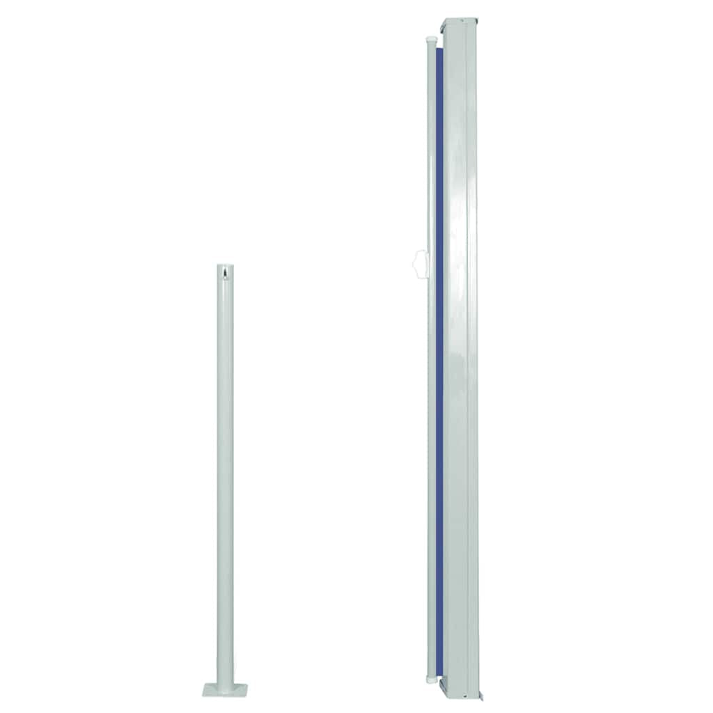 Vidaxl Toldo Lateral Retráctil De Jardín Azul 170x300 Cm_3