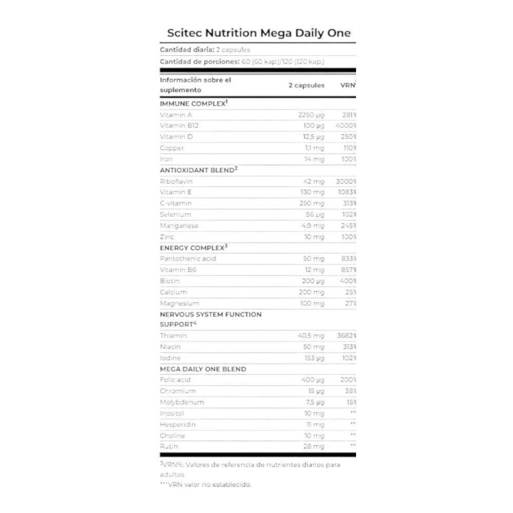 Mega Daily One Plus 120 Caps_1