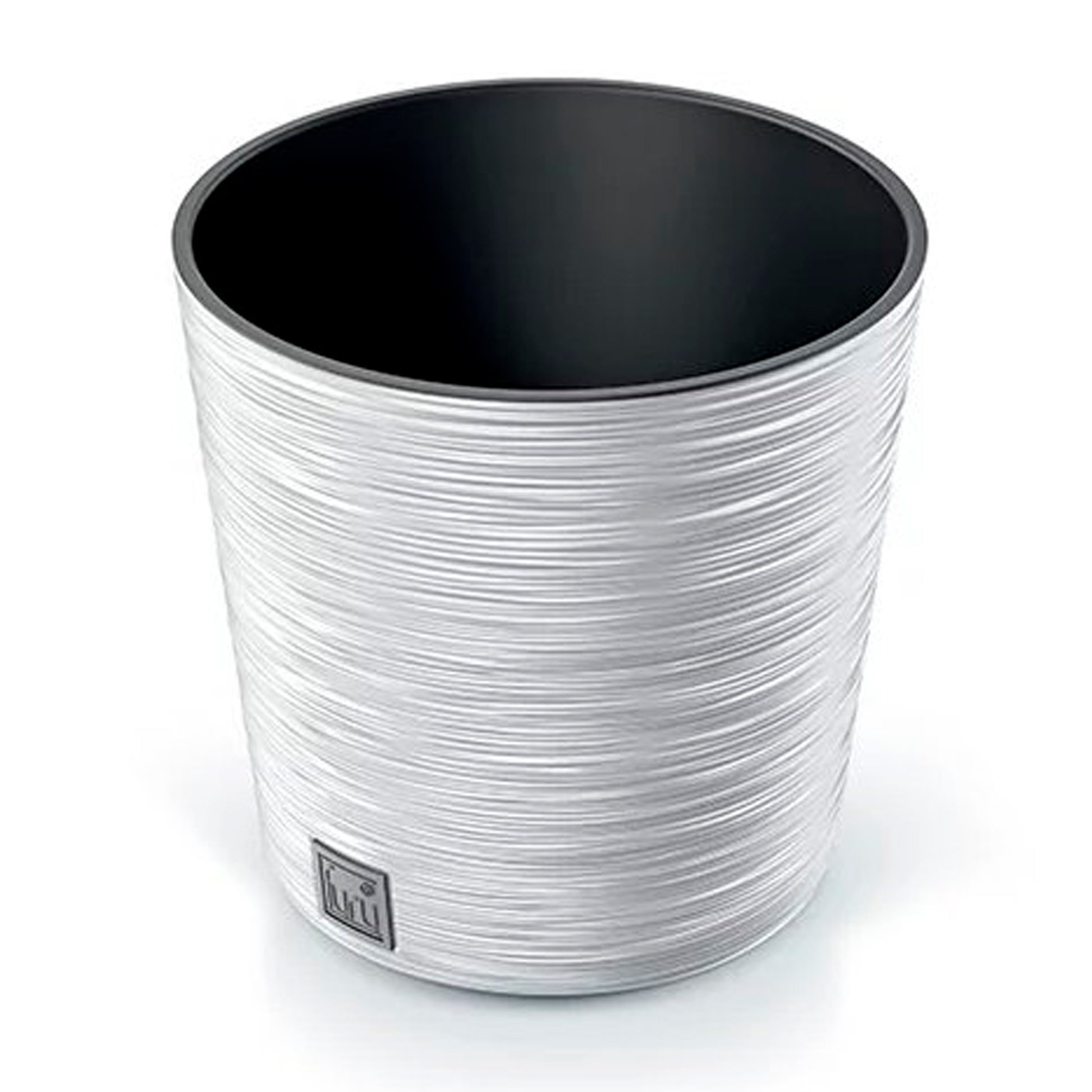 Macetero Color Blanco, Con Depósito, Colección Furu, De 25 X 25 X 24,7 Cm, Capacidad De 7,5 L._0
