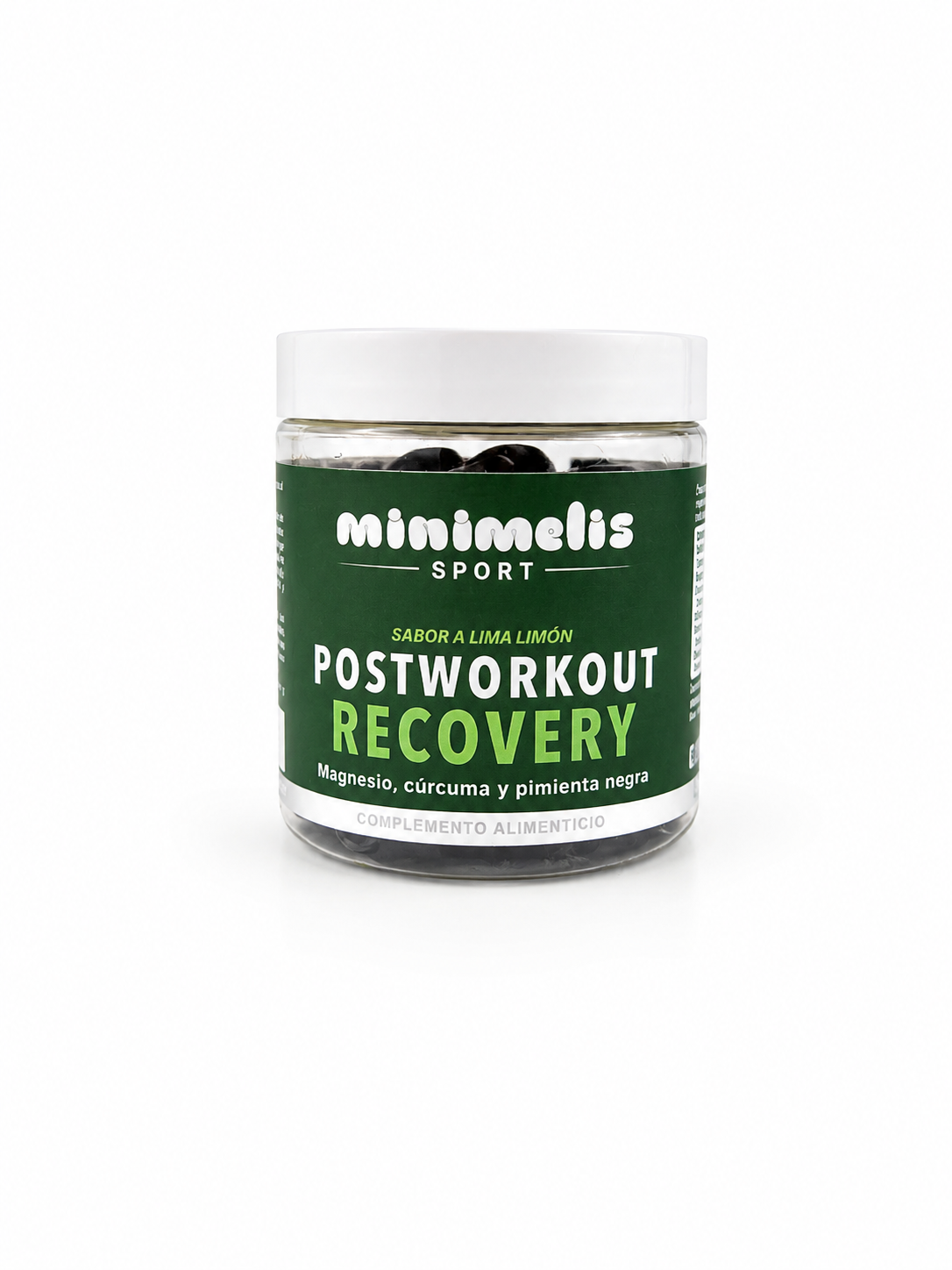 Gominolas Postworkout Recovery Con Magnesio, Cúrcuma Y Pimienta Negra Sabor Lima Limon 60 Ud_0