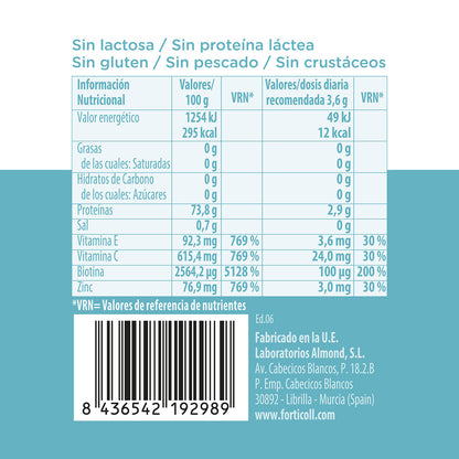 Colágeno BioActivo Piel y Cabello Forticoll 120 comprimidos