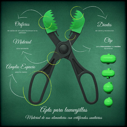 Pack De 3 Sartenes San Ignacio  Ø16cm Ø20cm Ø24cm + Utensilio Multiusos Con 4 Moldes Intercambiables_3