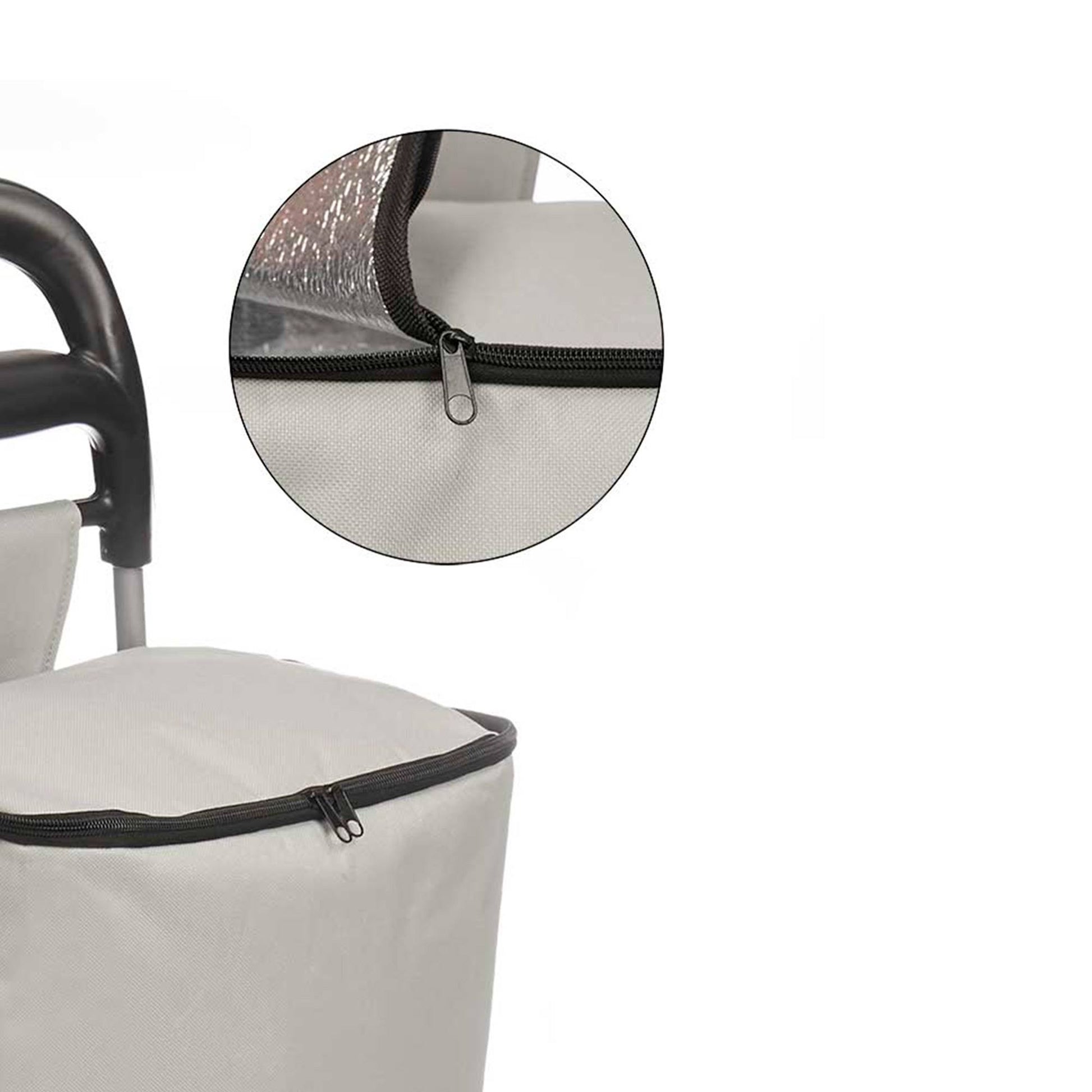 Carro De Compra Térmico 32l Gris Kinvara – Práctico Y Sofisticado En Gris_2