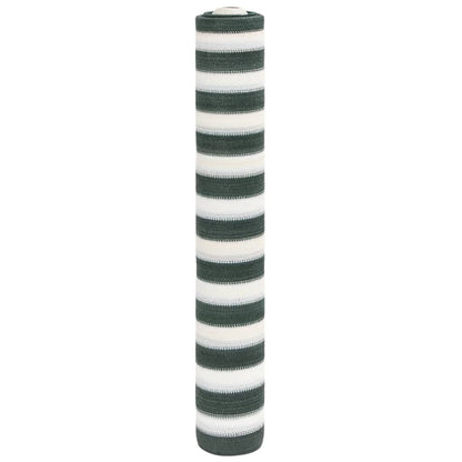 Vidaxl Red De Privacidad Hdpe Verde Y Blanco 1,8x25 M 75 G/m²_0