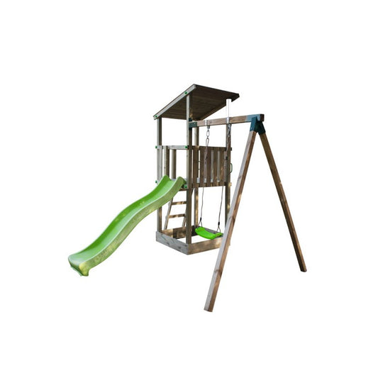 Parque Infantil Masgames Nautilus L Con Columpio Individual._0