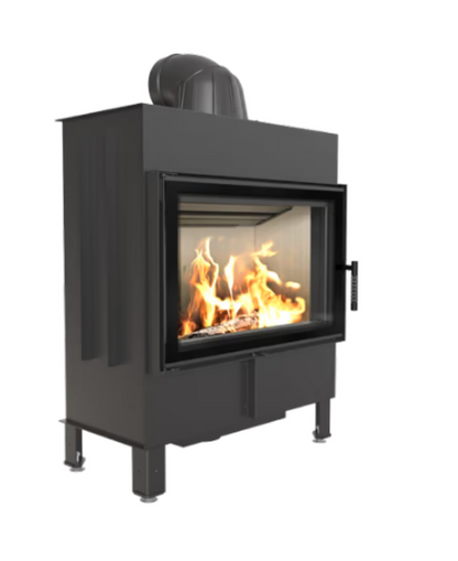 Bricosol Chimenea De Leña De Acero Kratki Lucy 14 Kw Ø 200_1