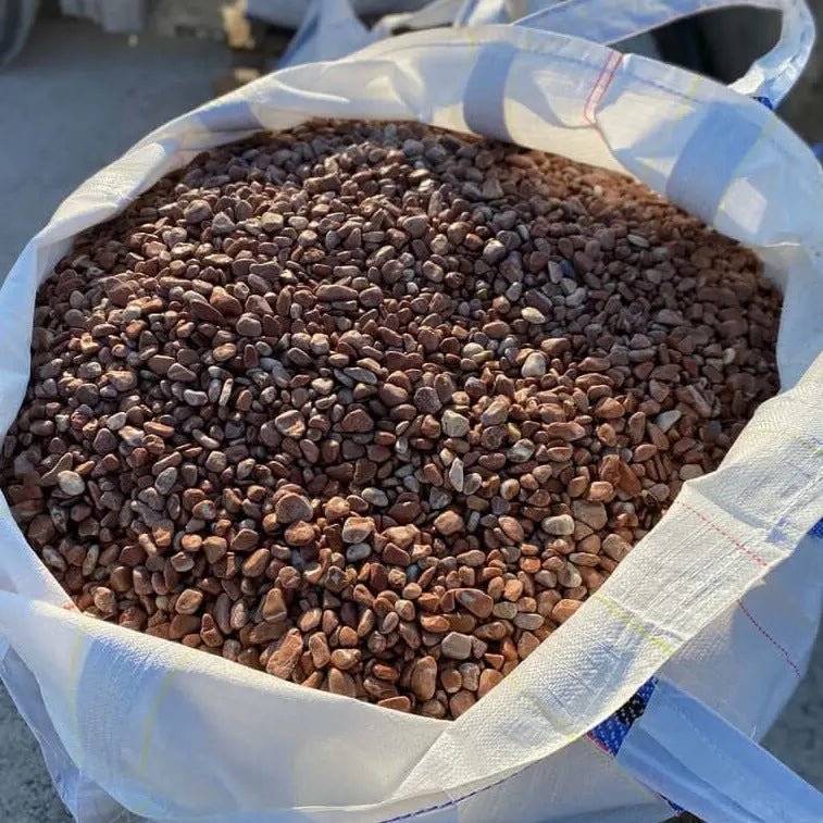 Canto Rodado Rojo / Big Bag 500 Kg. / 6-12 Mm_2