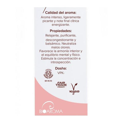 Incienso certificado BioAroma de Palo Santo 12 varillas