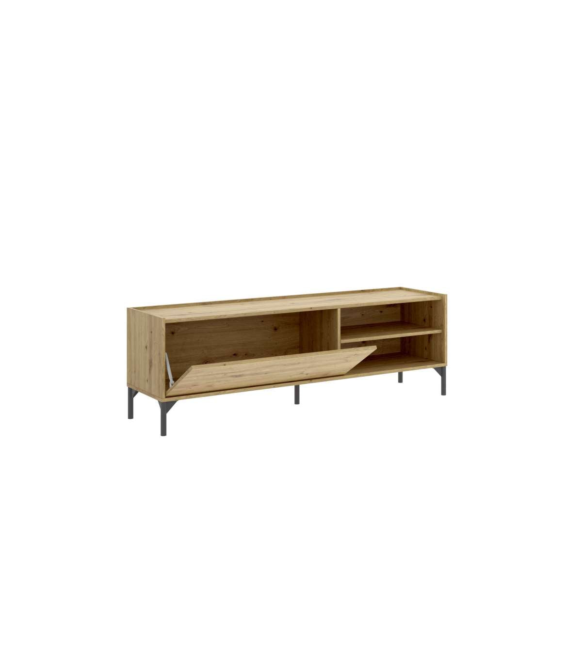 Mueble De Televisión Cazalilla En Acabado Nordic 47 Cm(alto)155 Cm(ancho)43 Cm(largo)_1