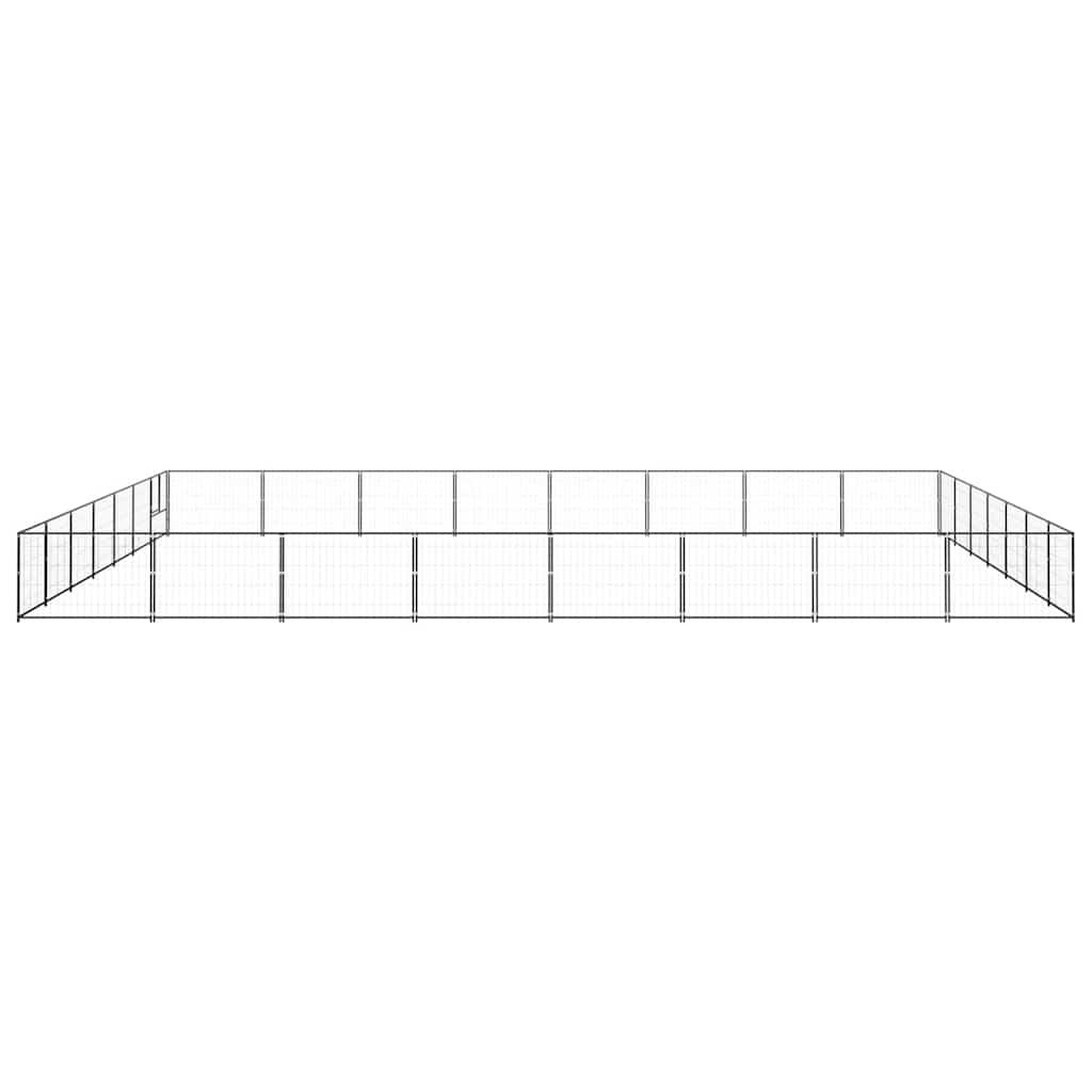 Perrera Acero 56 M² Negra_3
