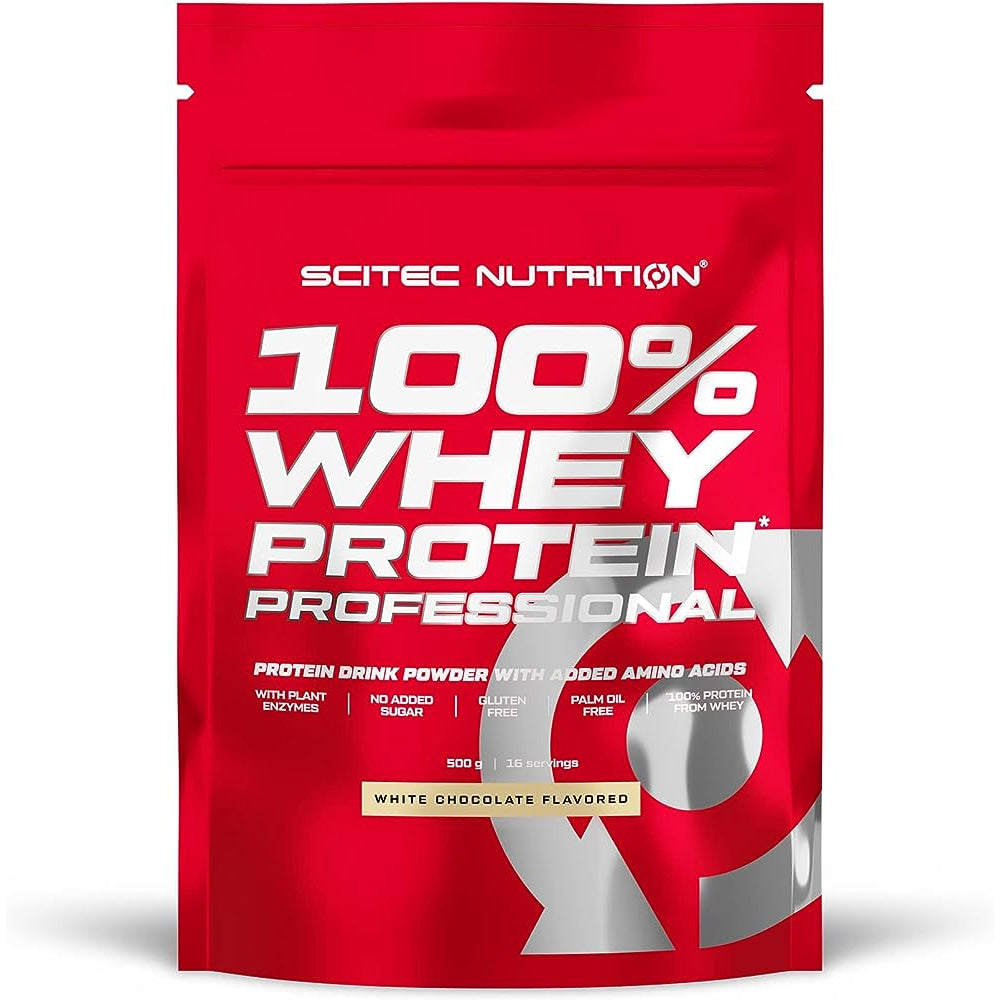 100% Whey Protein Professional 500 Gr Chocolate Blanco_0